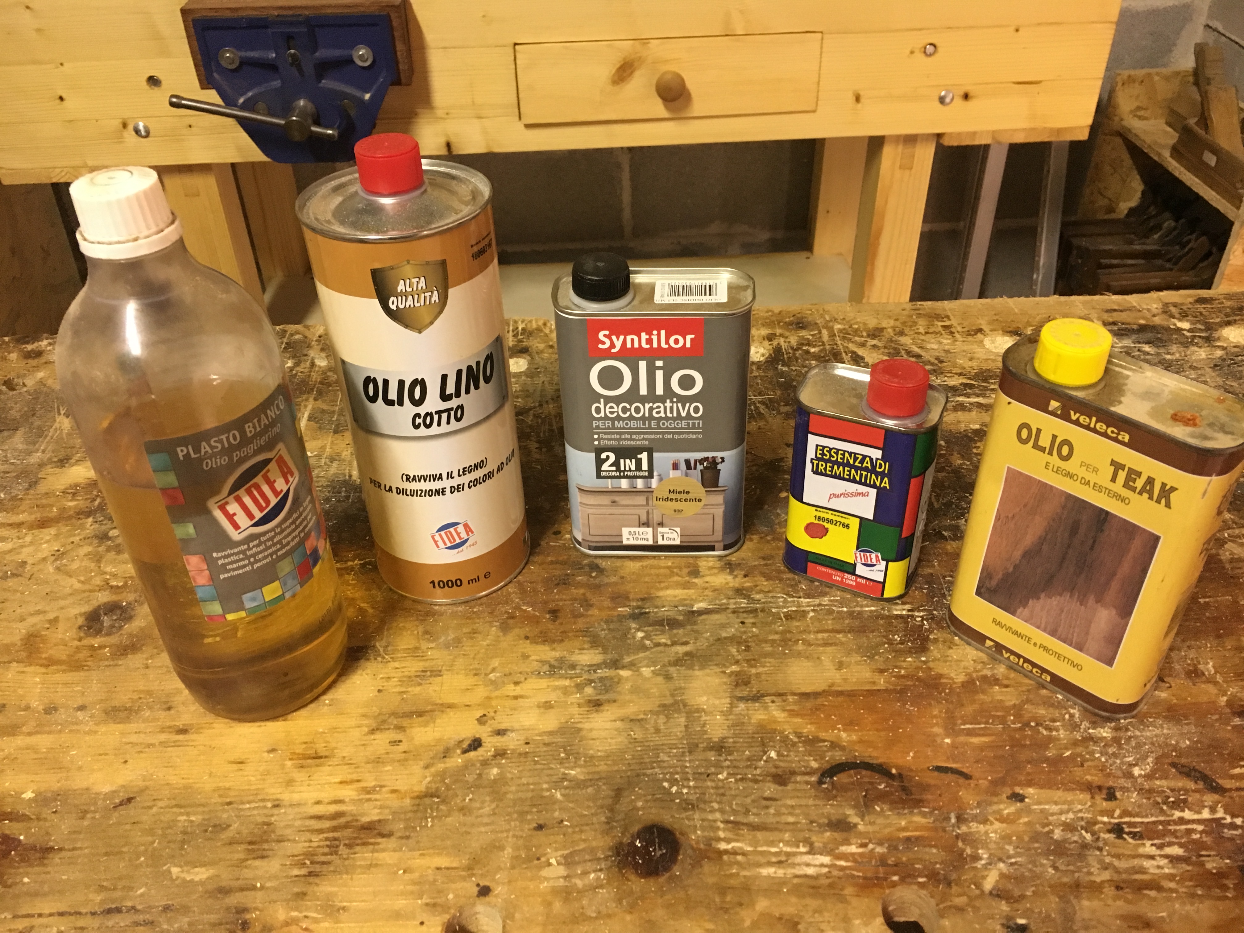 Come usare l'olio di lino cotto - artedelrestauro.it